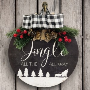 Διακοσμητικό σπίτι τραγουδώντας τοίχο τέχνη τυπωμένη διακόσμηση σπίτι ξύλινο σήμα πίνακα